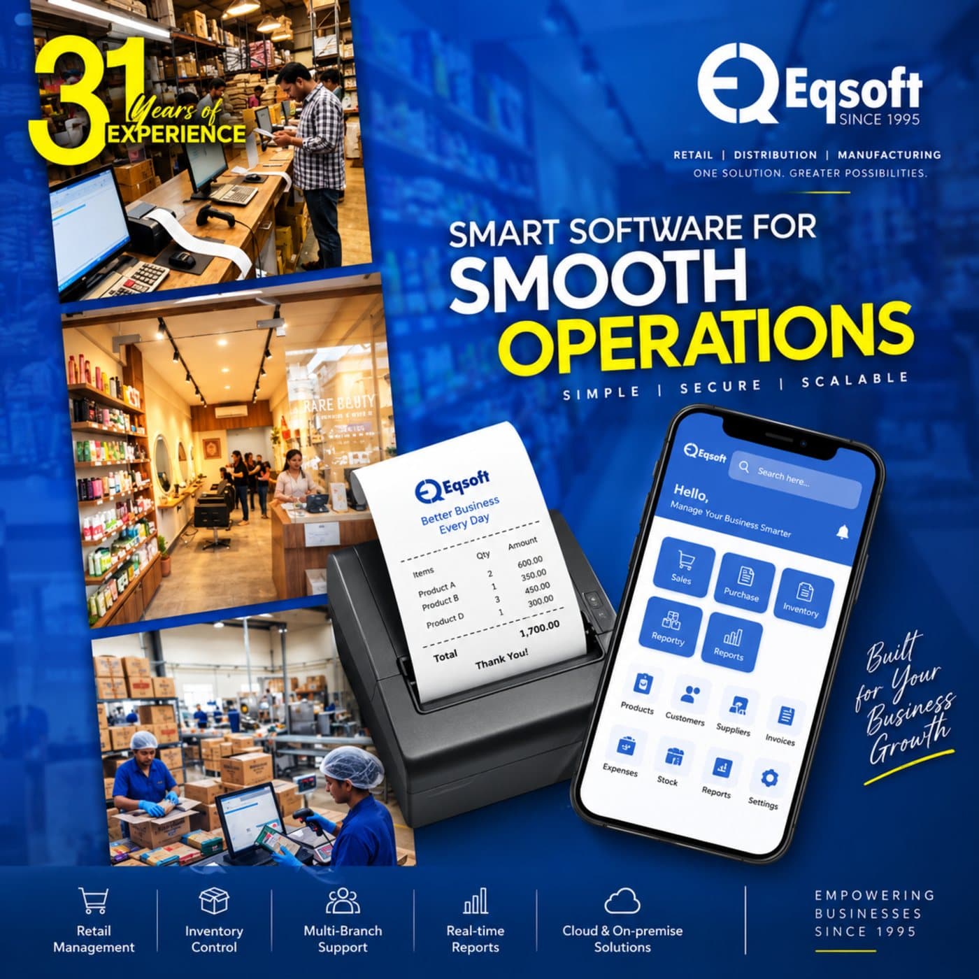 Eqsoft smart software for smooth operations creative